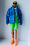 Mattel - Barbie - BMR1959 - Neon Overalls & Puffer Jacket